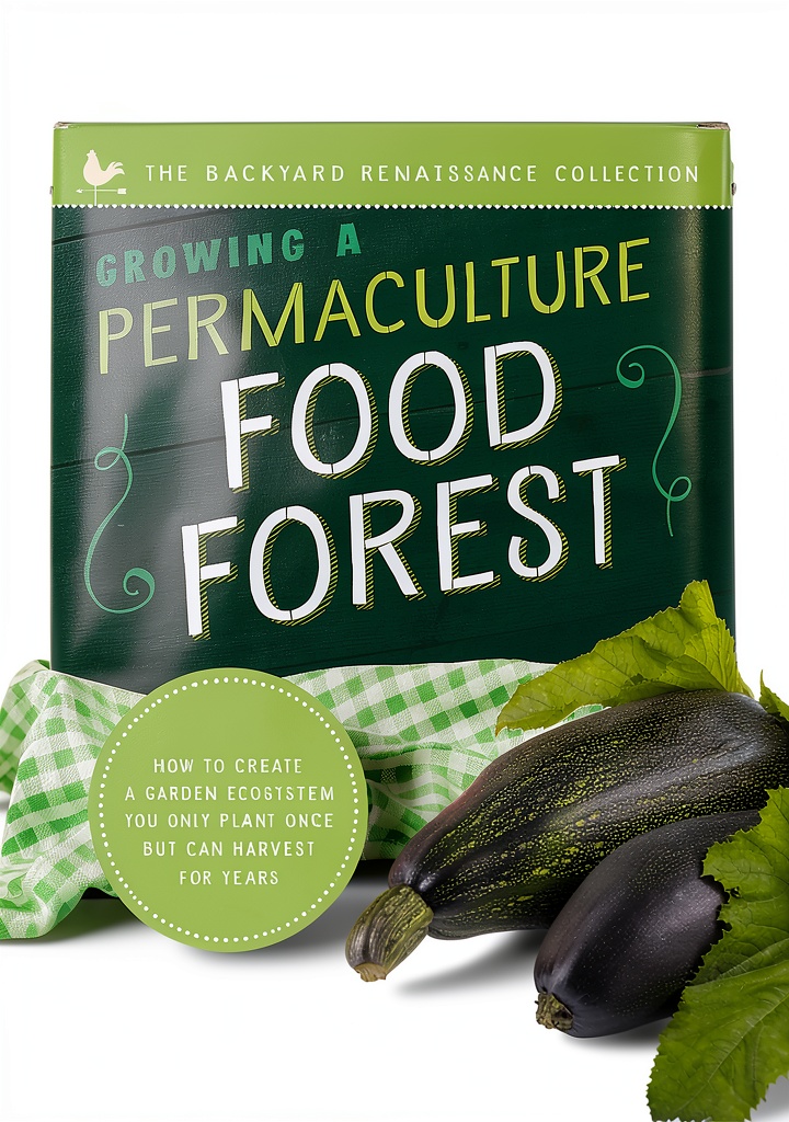 'Backyard Renaissance eBook cover showcasing organic gardening themes'