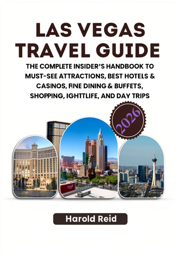 Las Vegas Travel Guide Kindle Book English Print Replica-0