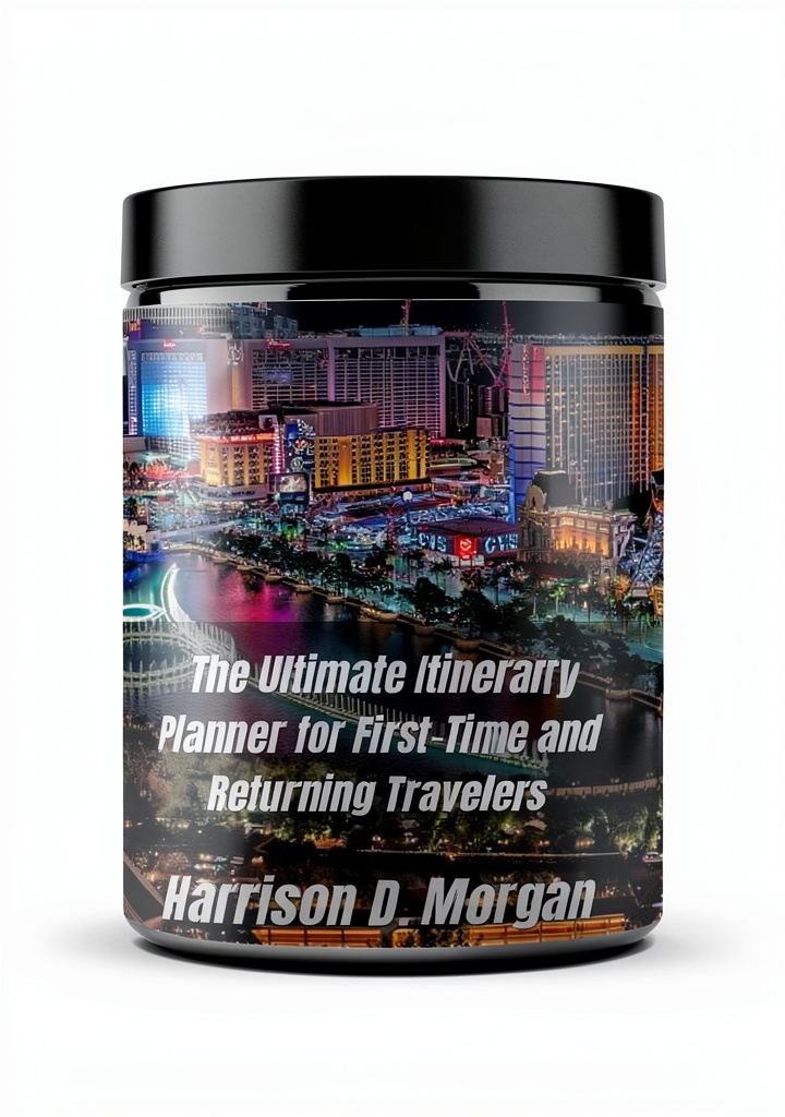 Las Vegas travel guide Kindle book cover