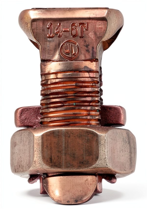 Zareba Copper Split Bolt Connector ASPLTC10-Z for Fence & Grounding-2