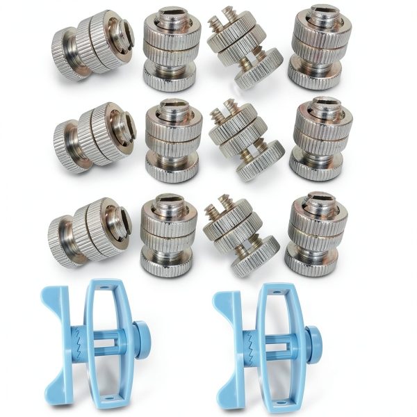 Zuobeiyi Electric Fence Wire Connectors Split Bolt Tensioner Set-0