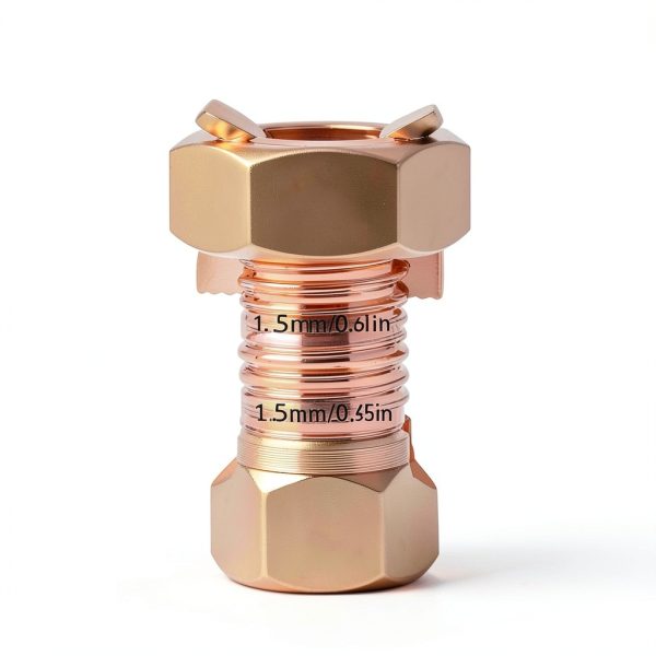 Electric Fence Split Bolt Connectors - High Strength Brass Ground Clamp for Ground Wire & Electric Fence Installation (20 Pack-1