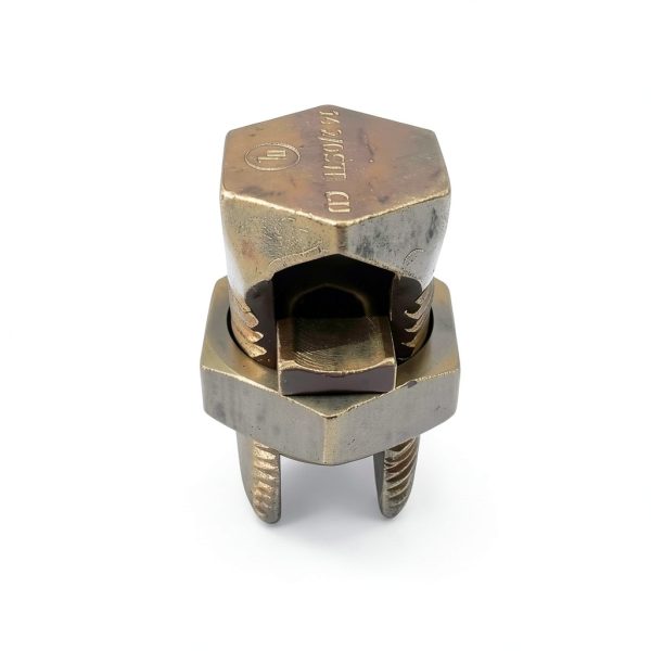 Hex Head Copper Split Bolt Connector 6 AWG 5 Pack OHLECTRIC UL Listed-2