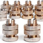 Split Bolt Clamp Wire Connector Skrfren 10pcs Aluminum Alloy Silver-0