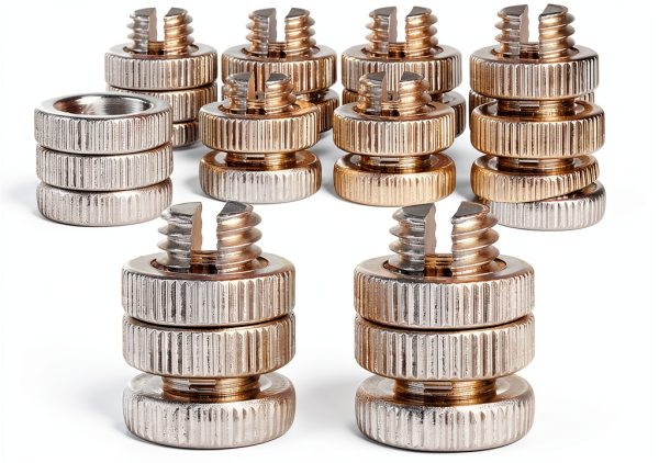 Split Bolt Clamp Wire Connector Skrfren 10pcs Aluminum Alloy Silver-0
