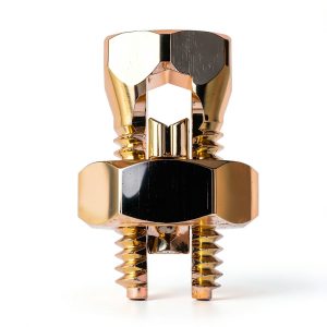 SatelliteSale UL-Listed Copper Coated Brass Split Bolt 5 Pack-0