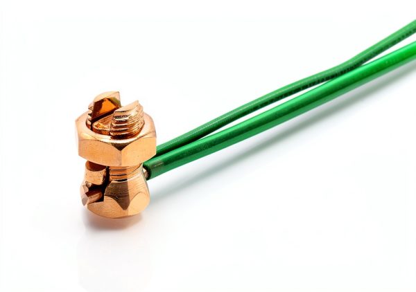 THE CIMPLE CO Size #8, 4 Pack - Copper Split Bolt Connector - Bonding Wire Connector - Grounding Split Bolt for Conductors - Copper Ground Bolt - Size S8, 4 Count-3