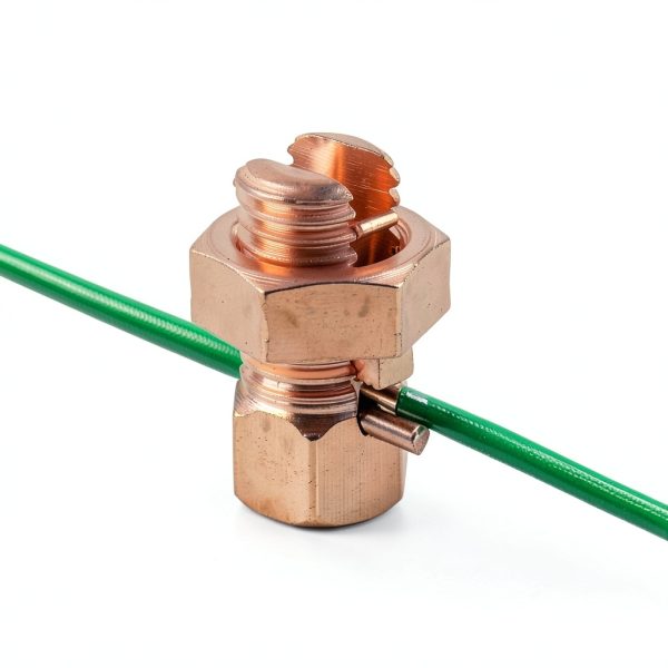 12 Pack Split Bolt Connectors Copper Grounding Clamps EVARSOL TJ-16-1