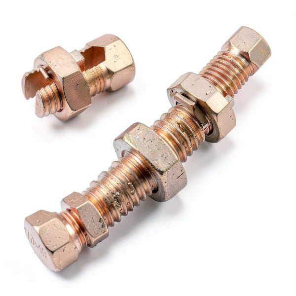 Split Bolt Wire Connector Bntyok 2PCS Strength Copper Grounding TJ-16-3