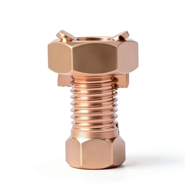 Electric Fence Split Bolt Connectors - High Strength Brass Ground Clamp for Ground Wire & Electric Fence Installation (20 Pack-4